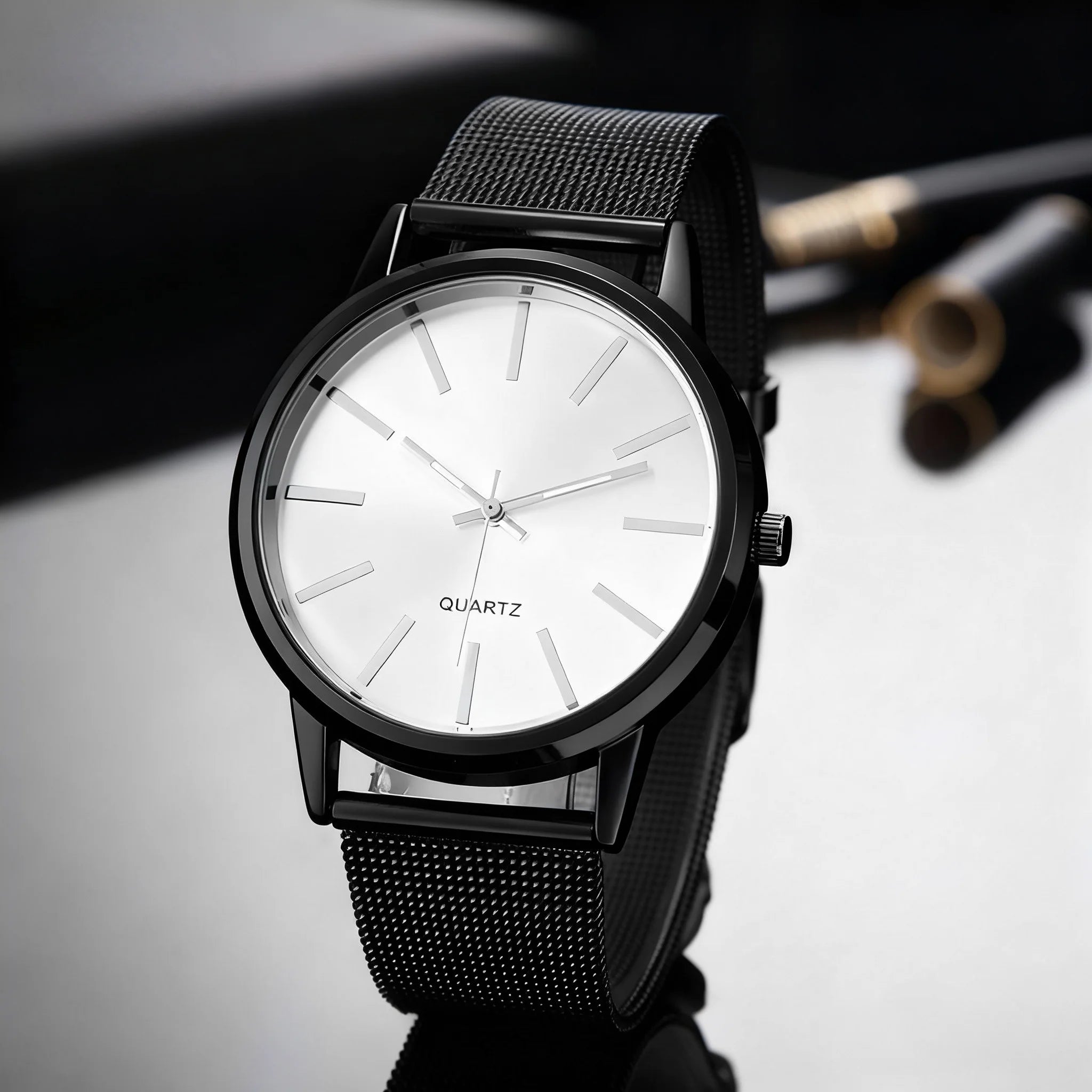 Silver Minimalist Women's Watch