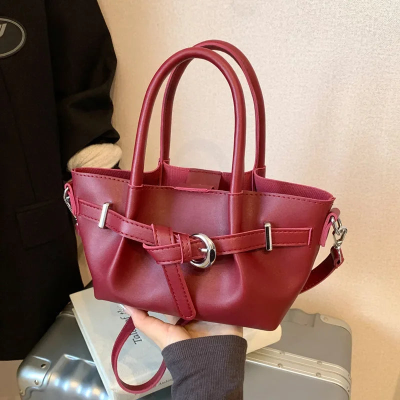 Designer Leather Shoulder Bag