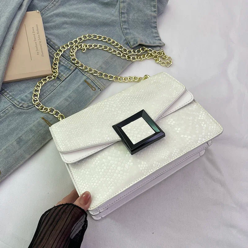 Luxury Plaid Crossbody Bag