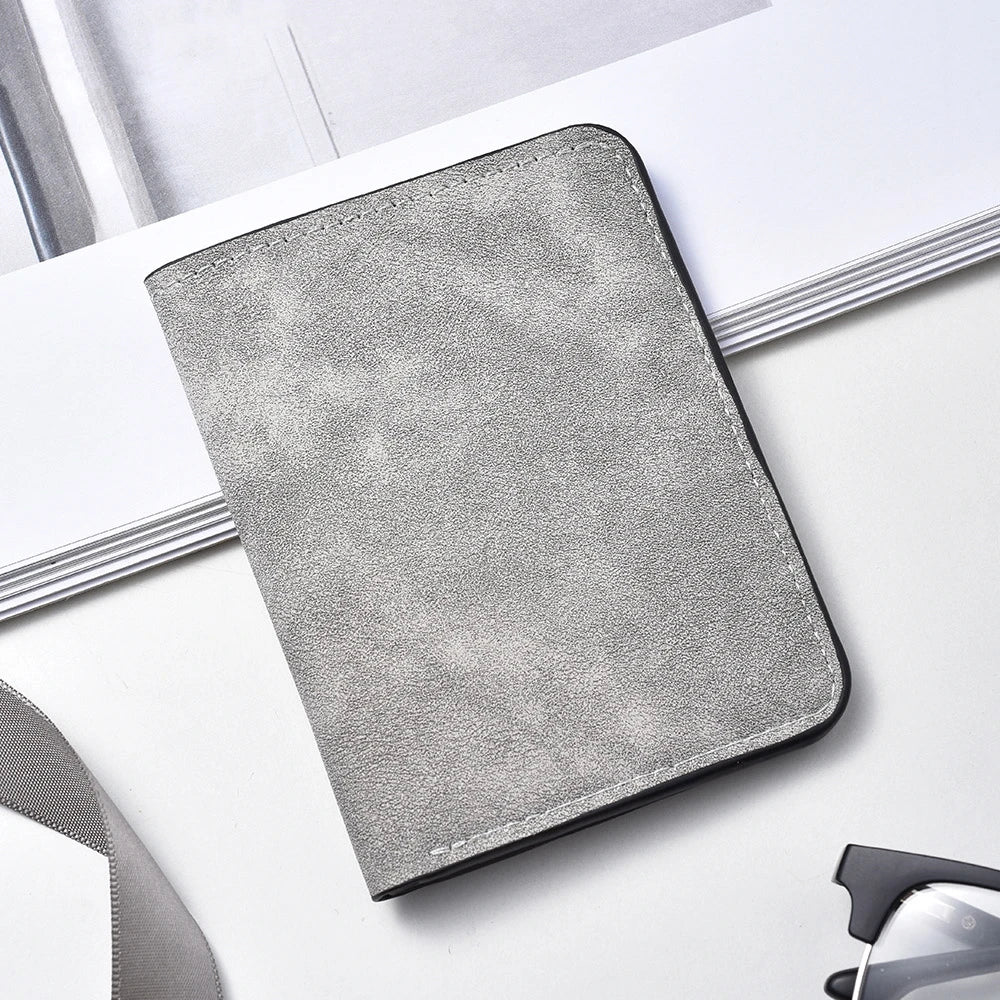 Men's Slim Leather Wallet & ID Holder