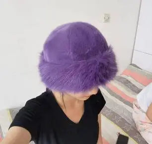 Furry Mongolian Winter Hat