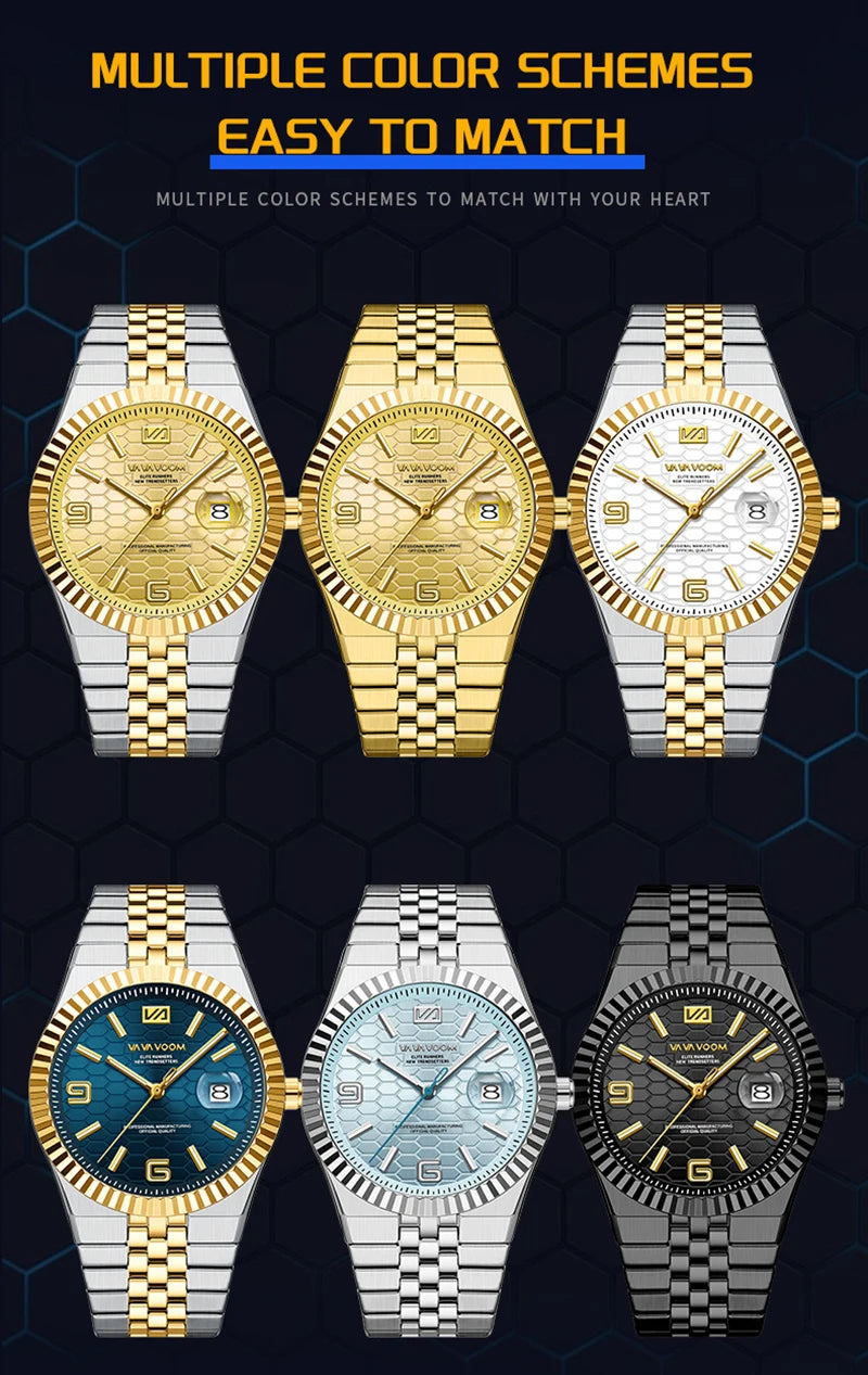 Honeycomb Luminous Men's Watch