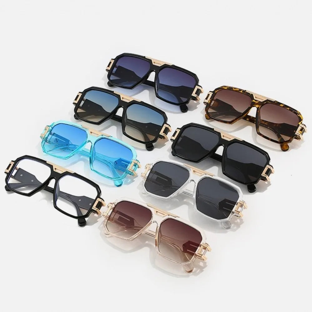 Retro Oversized Square Sunglasses