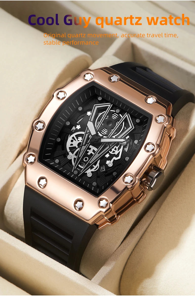 Large Dial Quartz Sport Watch