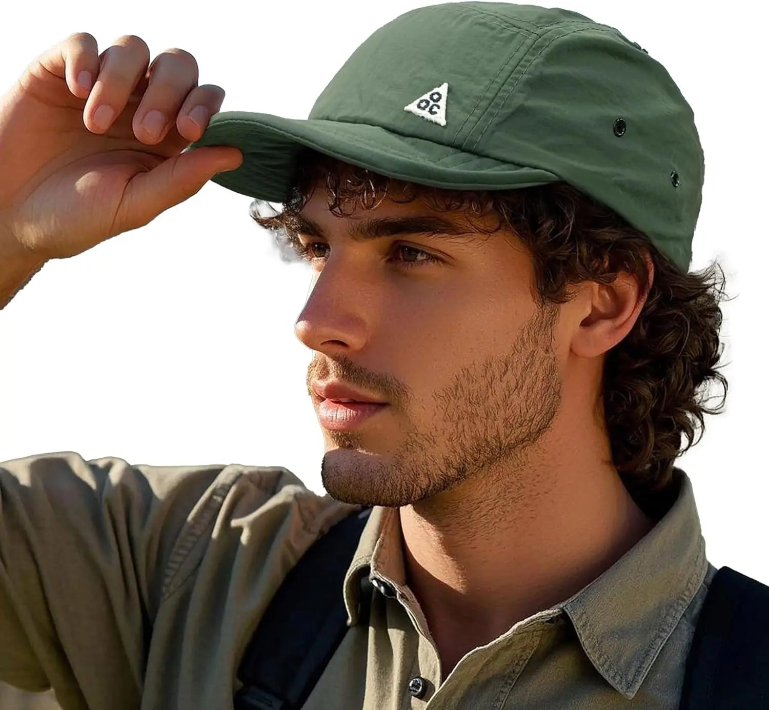 Trucker Baseball Cap with Flat Bill — Unisex Sun Hat
