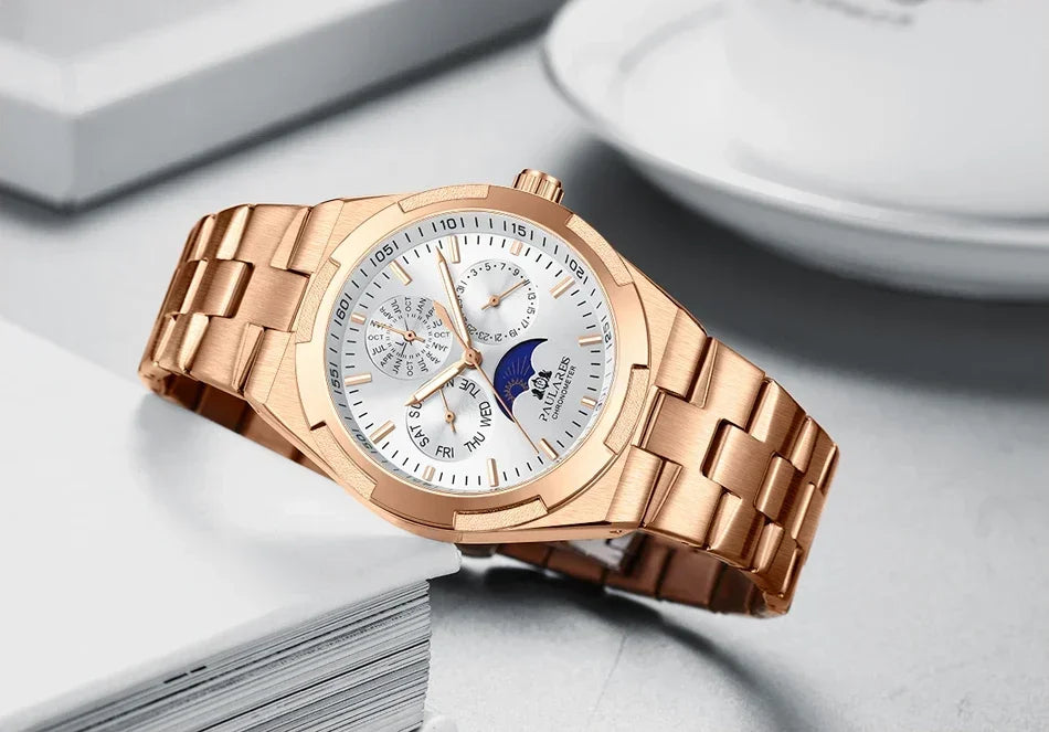 Luxury Moon Phase Watch
