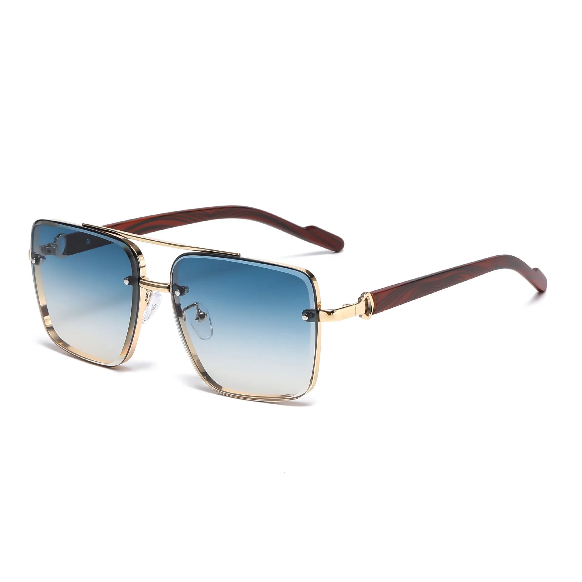 Square Wooden Sunglasses