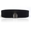Elastic Wide Waist Belt — Women's Buckle Strap