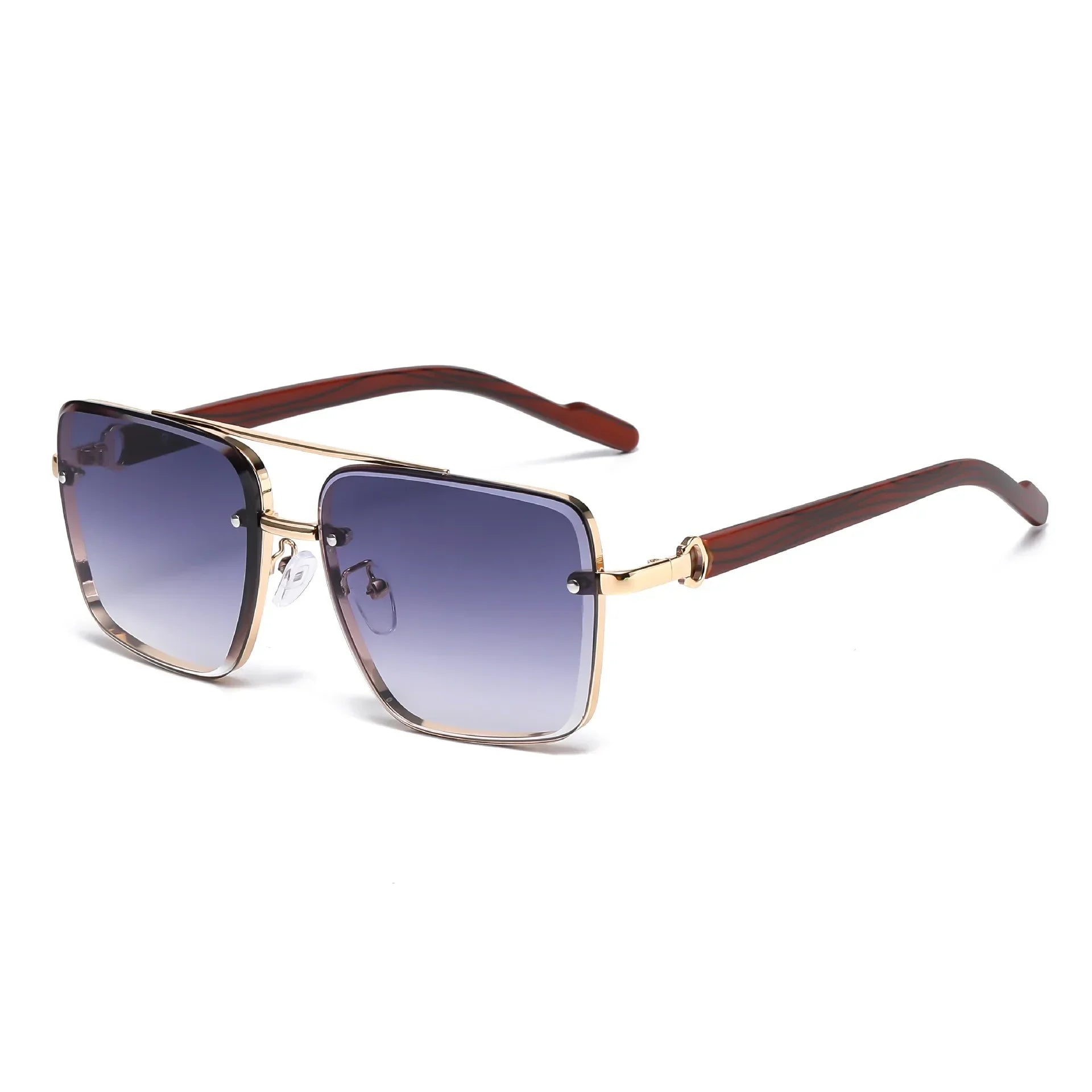 Square Wooden Sunglasses
