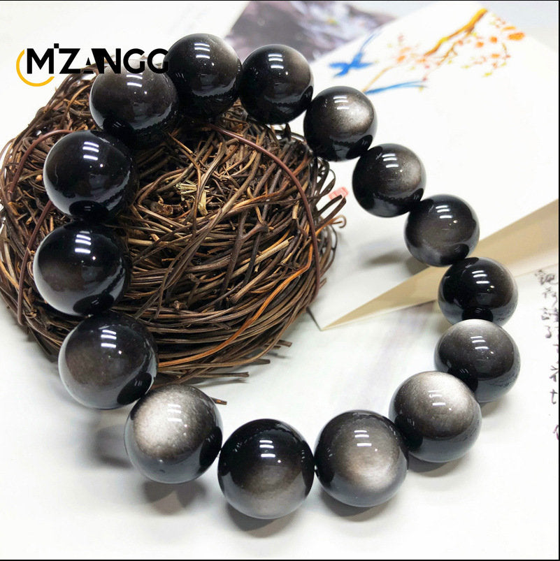 Obsidian Lucky Amulet Bracelet — Unisex