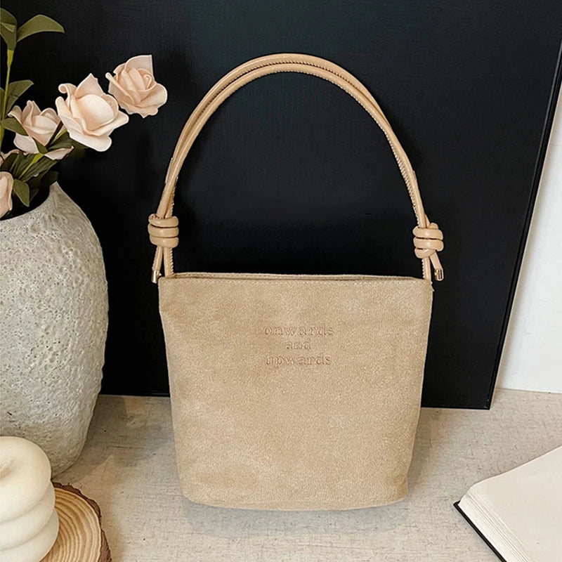 Retro Bucket Shoulder Bag