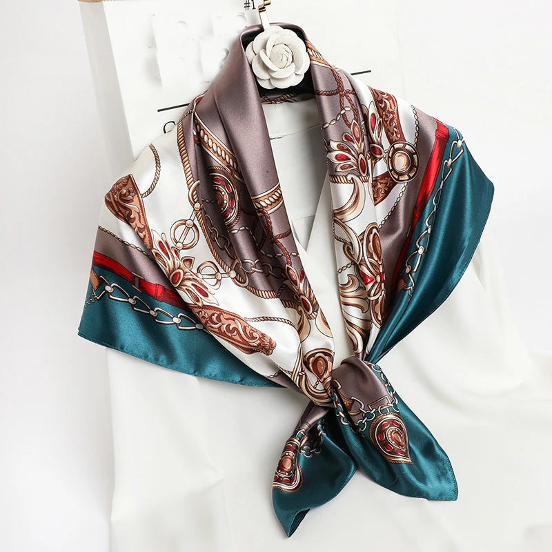 Large Silk Square Scarf