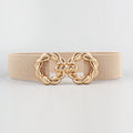 Luxury Corset Waist Belt — Metal Buckle
