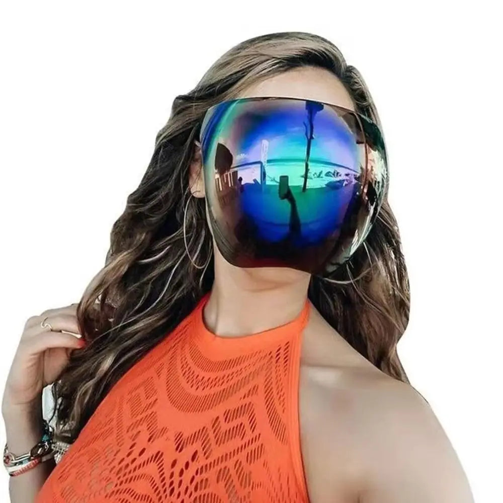 Oversized Y2K Wrap Around Sunglasses