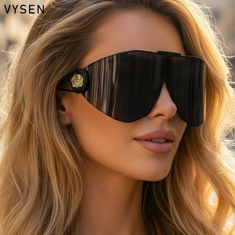 Steampunk Shield Sunglasses