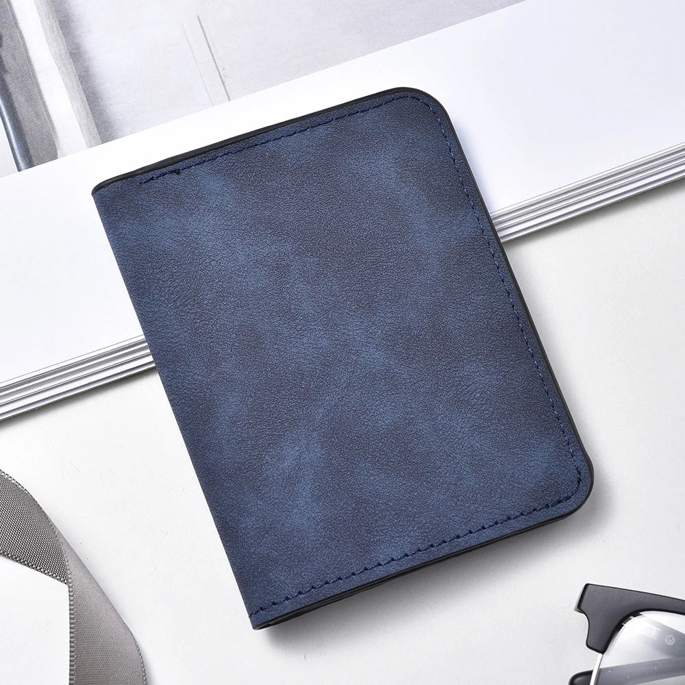 Men's Slim Leather Wallet & ID Holder