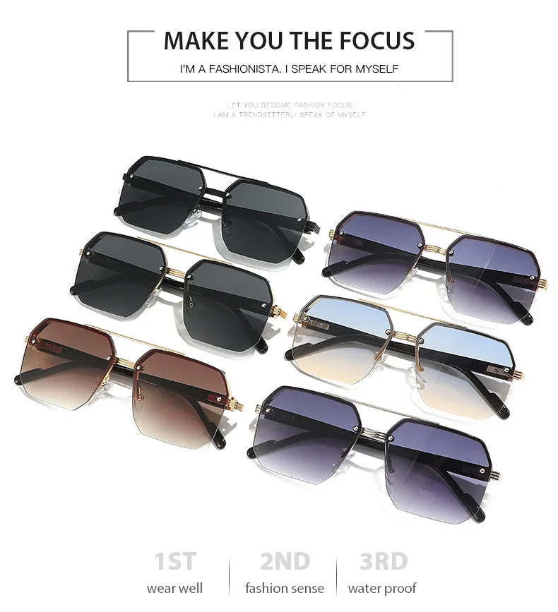 Men's Metal Sunglasses