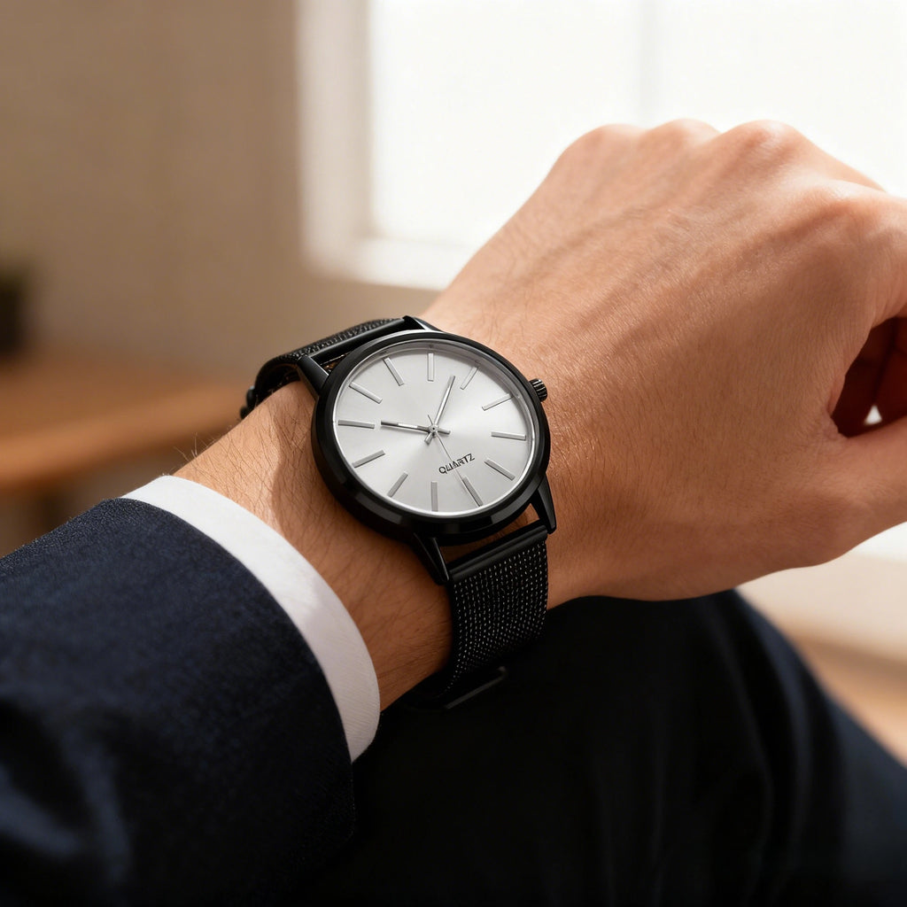 Silver Minimalist Women's Watch