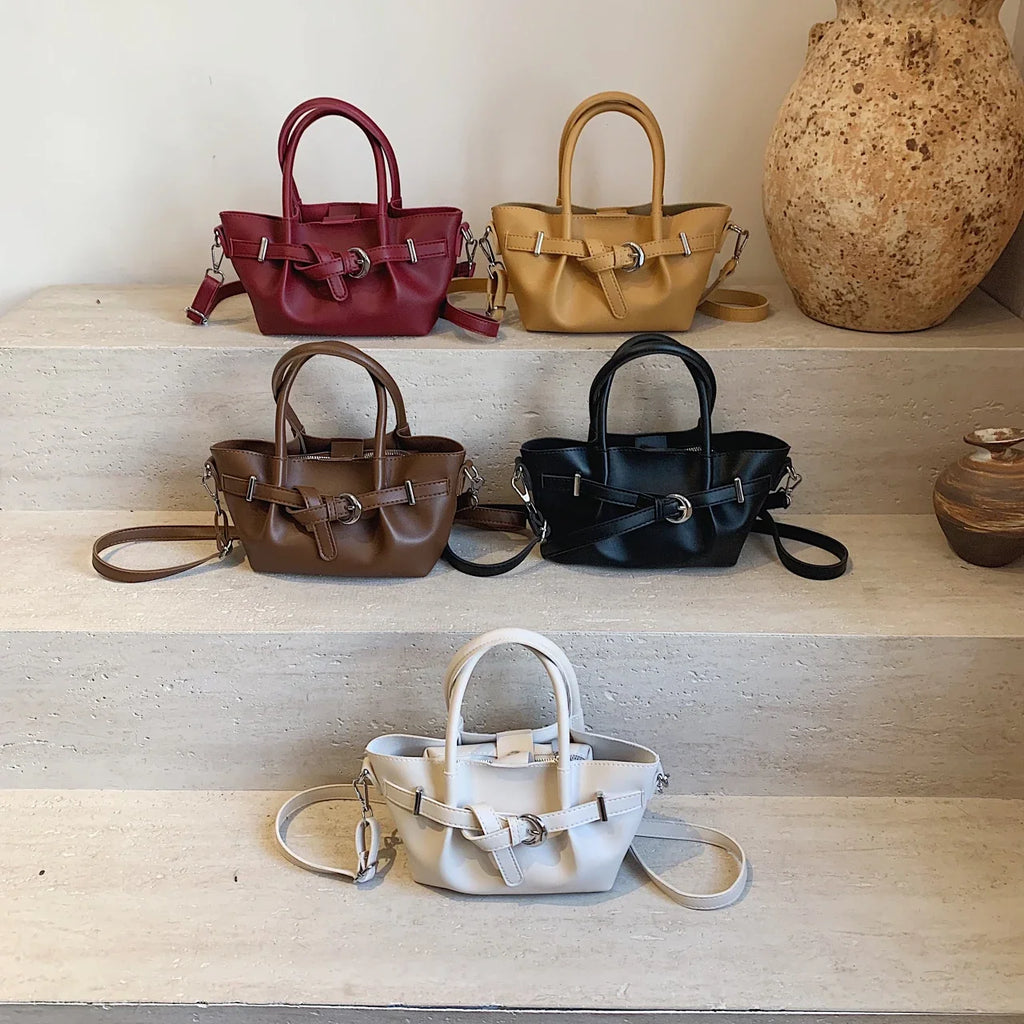 Designer Leather Shoulder Bag