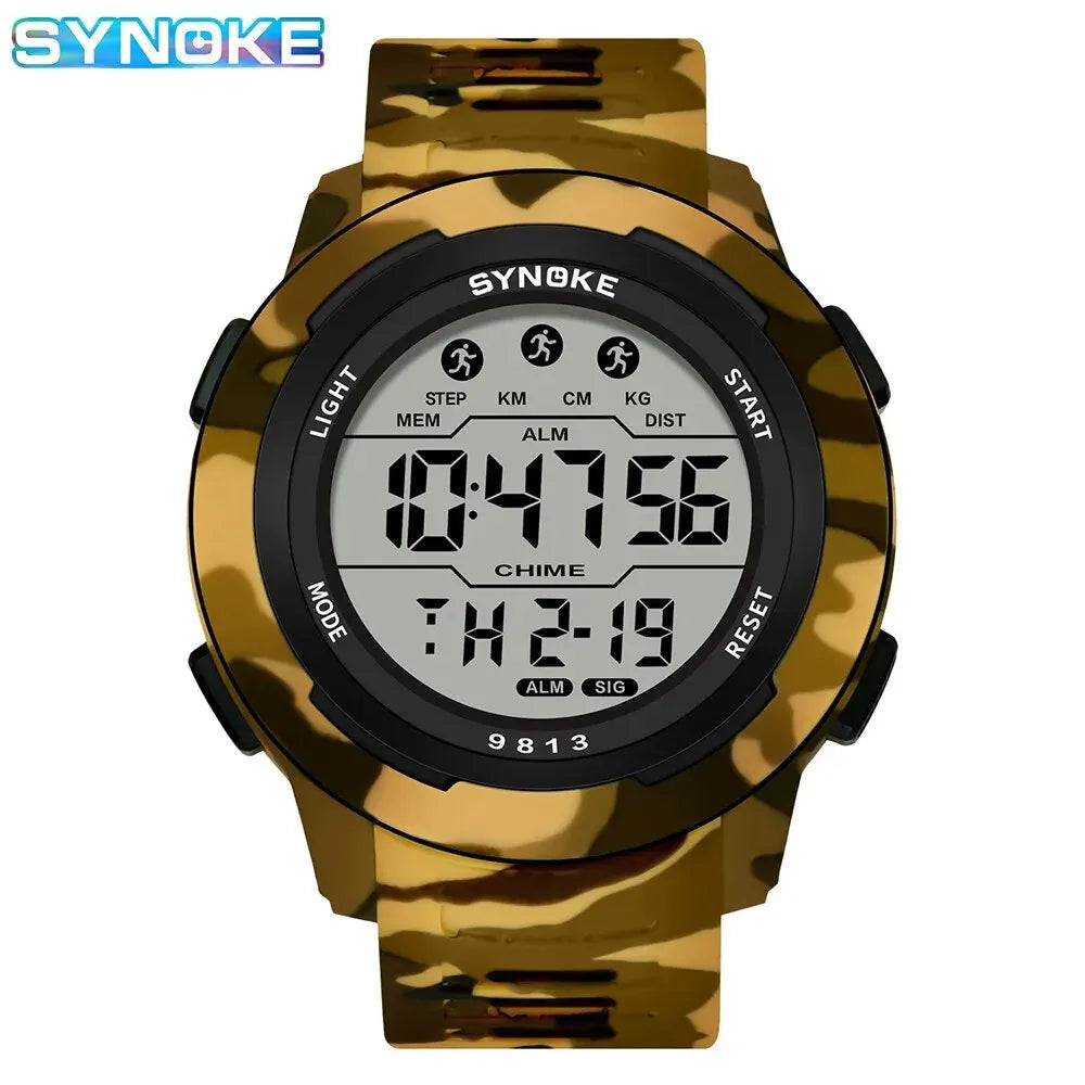 Retro LED Digital Sports Watch