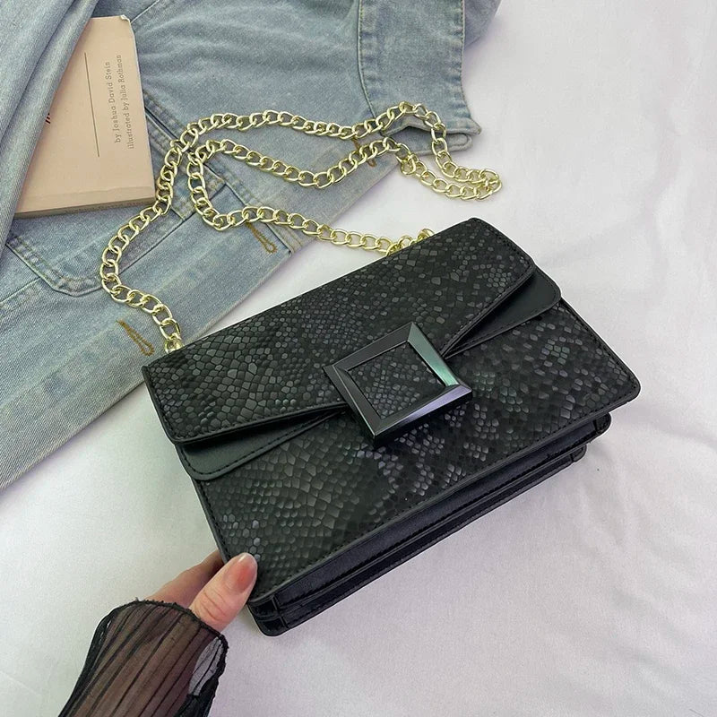 Luxury Plaid Crossbody Bag