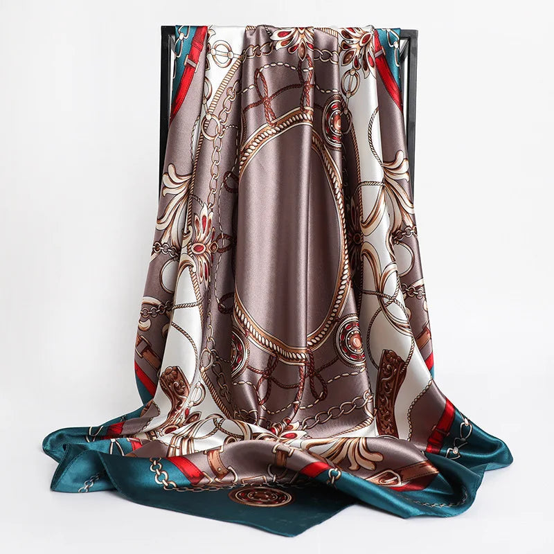 Large Silk Square Scarf