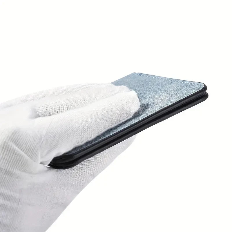 Men's Slim Leather Wallet & ID Holder