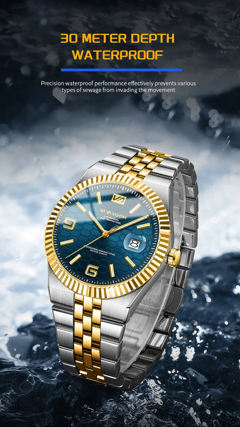 Honeycomb Luminous Men's Watch