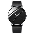 Men's Minimalist Ultra-Thin Mesh Belt Quartz Watch