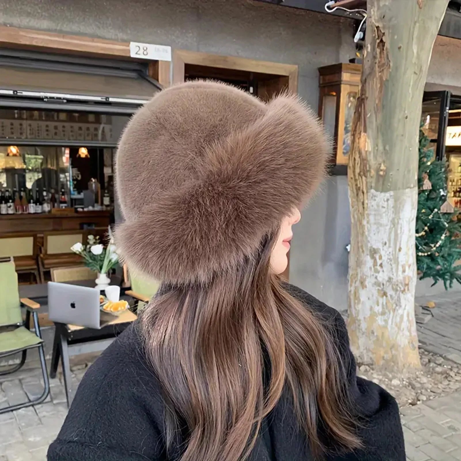 Furry Mongolian Winter Hat