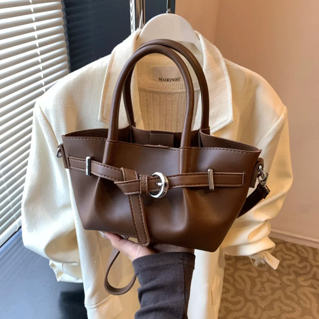 Designer Leather Shoulder Bag