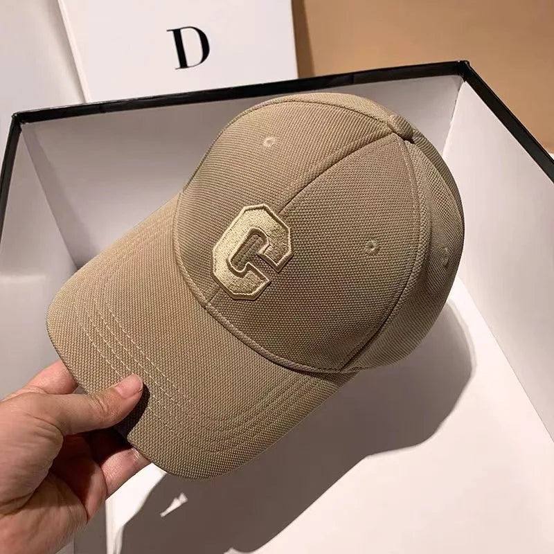 C Letter Embroidered Baseball Cap