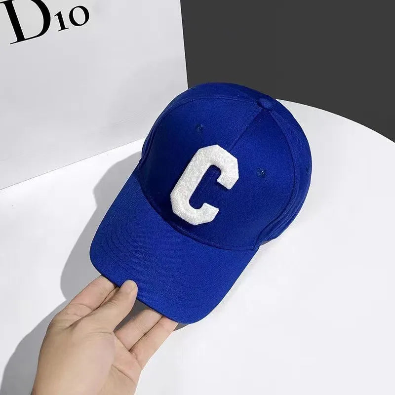 C Letter Embroidered Baseball Cap