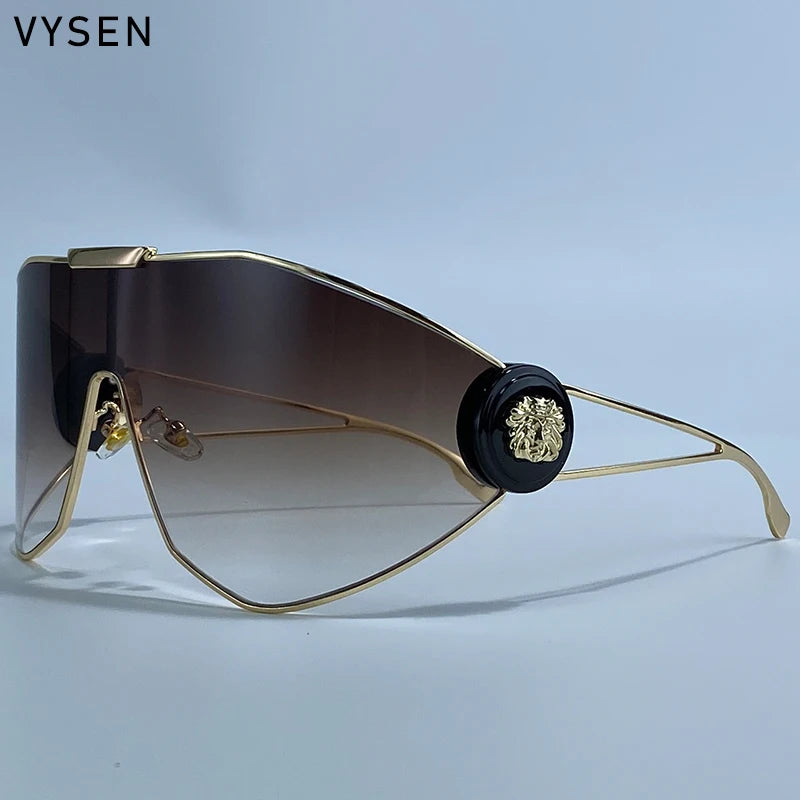Steampunk Shield Sunglasses