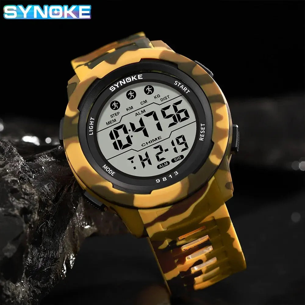Retro LED Digital Sports Watch