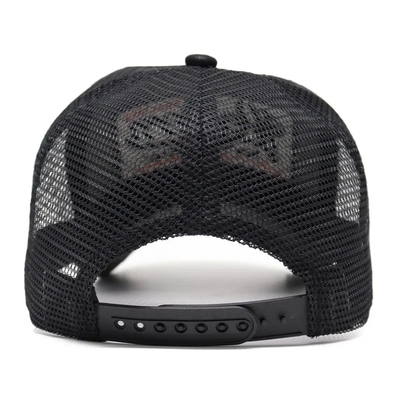Letter Embroidery Trucker Hat
