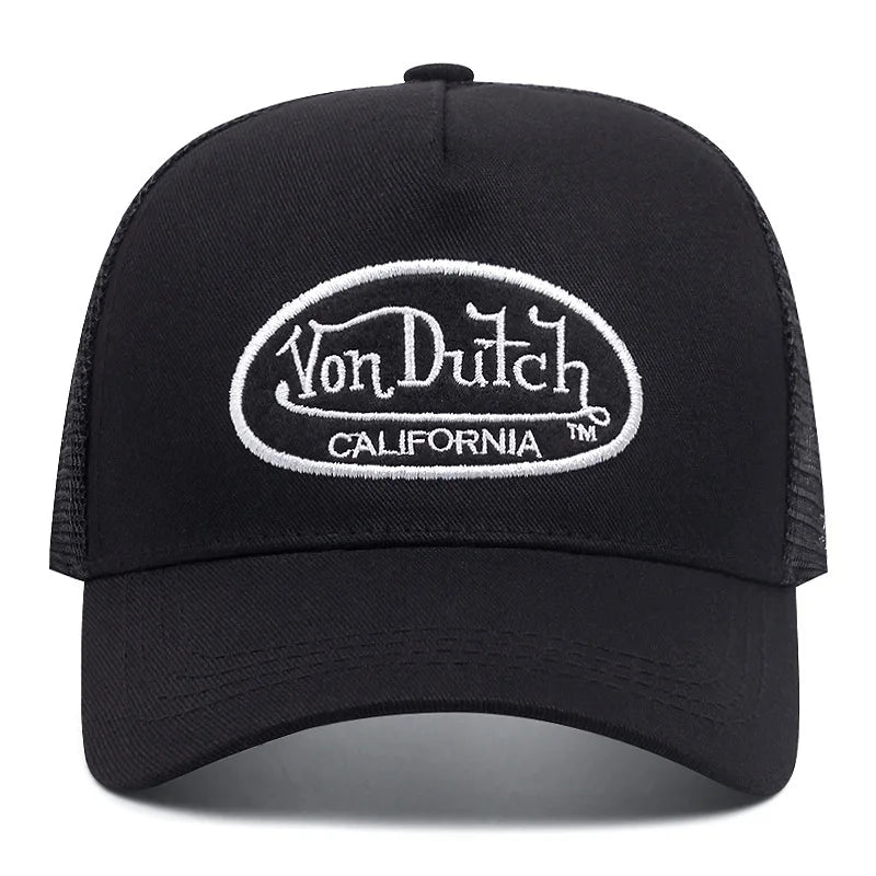 Men's Mesh Trucker Baseball Cap — Breathable Sun Hat