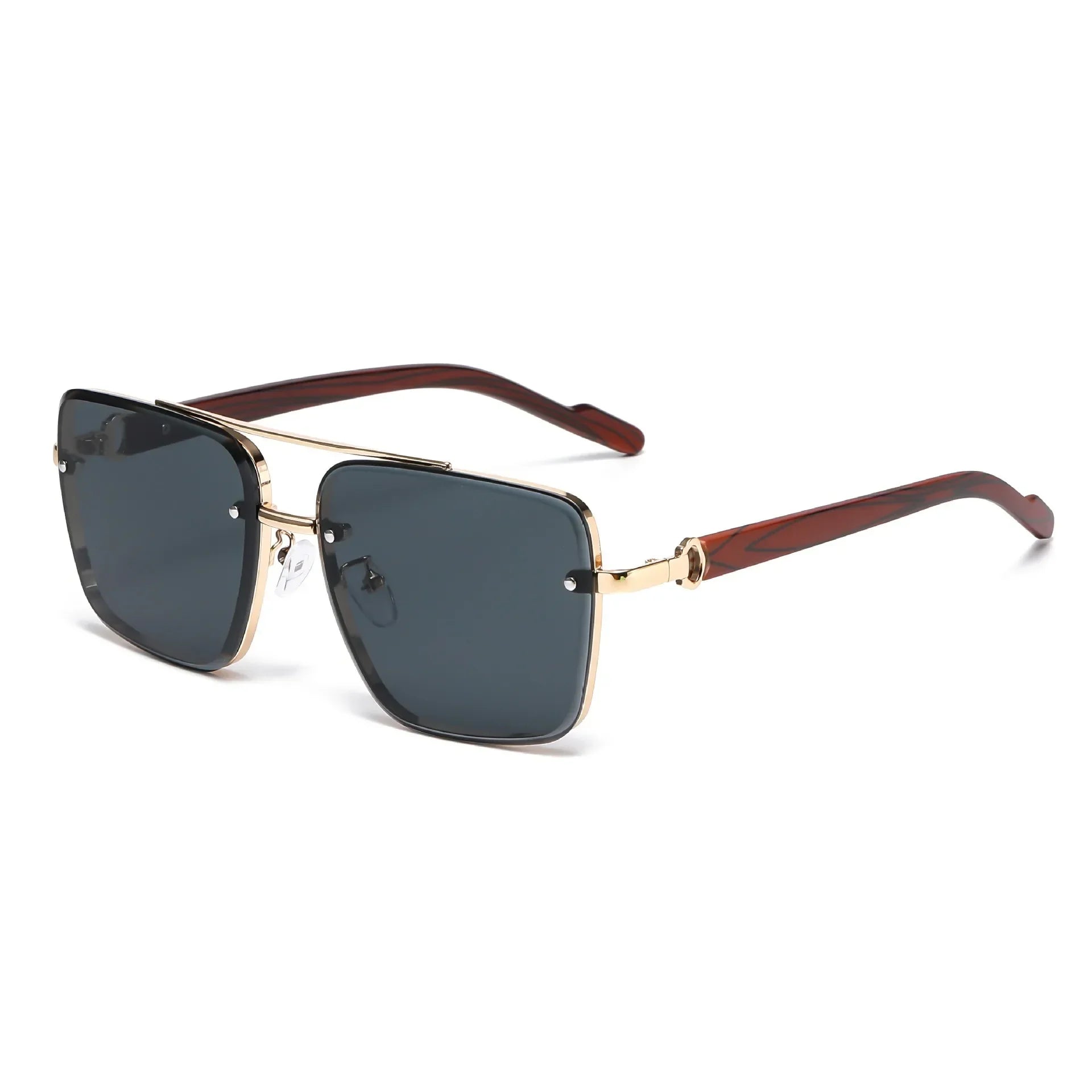Square Wooden Sunglasses