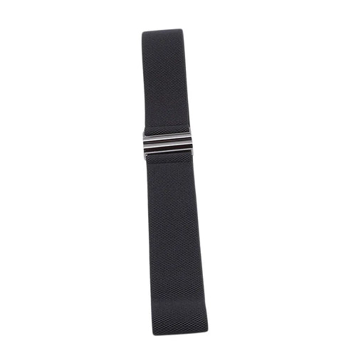 Elastic Wide Waist Belt — Women's Buckle Strap